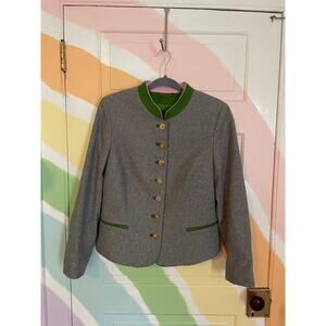 K&K Kaiserjäger Austrian Trachten Jacket Blazer  Wool Blend Size 44